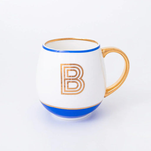 Bombay Duck Library Mug with Letter B - Cornflower - LemonSalt