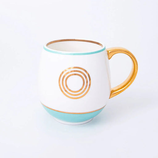 Bombay Duck Library Mug with Letter O - Mint - LemonSalt
