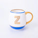 Bombay Duck Library Mug with Letter Z - Cornflower - LemonSalt