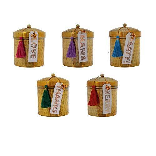 Bombay Duck Occasion Candle Coconut & Vanilla - THANKS - LemonSalt