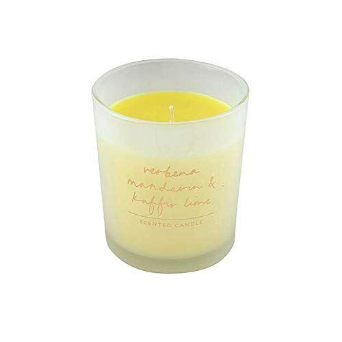 Bombay Duck Ooty Glass Candle Small Verbena Mandarin & Kaffir Lime - LemonSalt