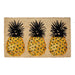 Bombay Duck Three Pineapples Doormat Yellow | {{ collection.title }}