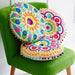 bombay-duck-tibet-embroidered-cushion-round-greens-40cm-lemonsalt-37424