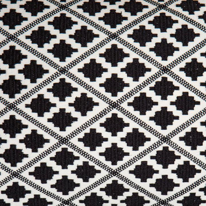 Bombay Duck Timbuktu Diamond Embroidered Rectangular Cushion (30×50cm) - LemonSalt