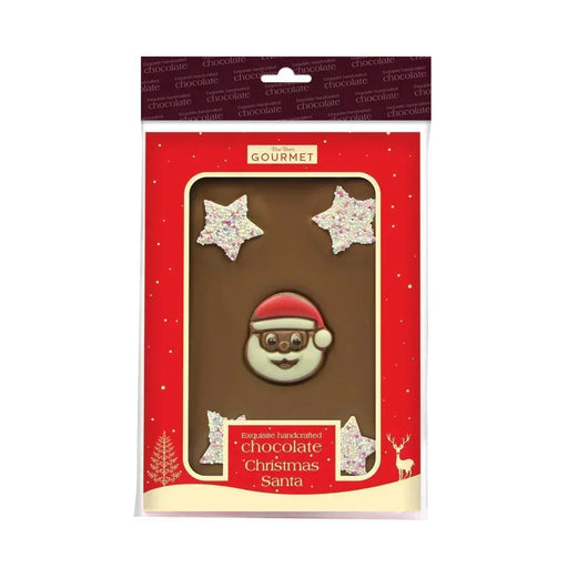 Bon Bon's Christmas Santa Milk Chocolate Slab (200g) - LemonSalt