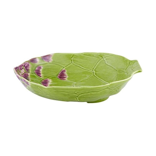 Bordallo Pinheiro Artichoke Pasta Plate - Green (28cm) - LemonSalt
