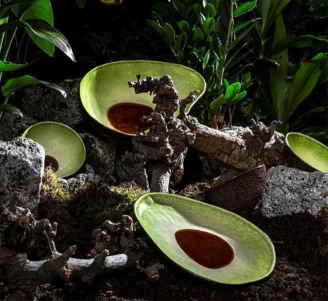 Bordallo Pinheiro Avocado Dessert Plate (21cm)
