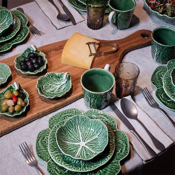 Bordallo Pinheiro Cabbage (Couve) Leaf Natural (25cm)