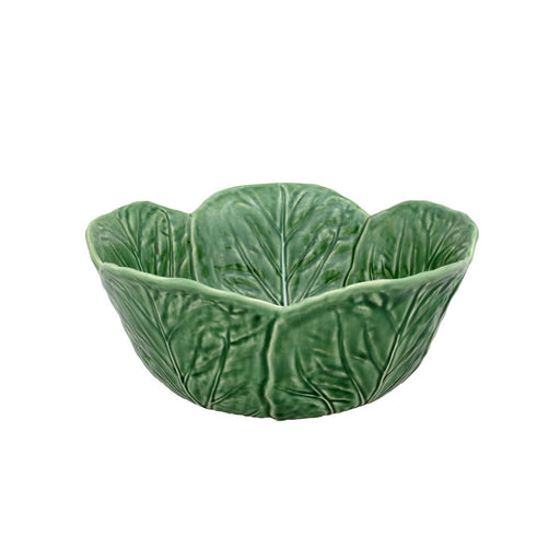 Bordallo Pinheiro Cabbage (Couve) Small Salad Bowl (29.5cm) - LemonSalt
