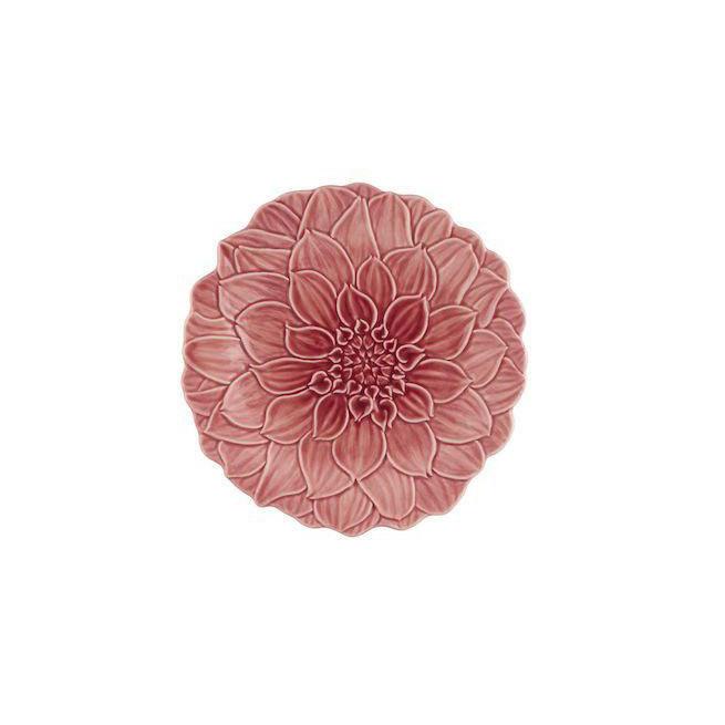 Bordallo Pinheiro Maria Flor, Fruit Plate Dahlia (22cm)