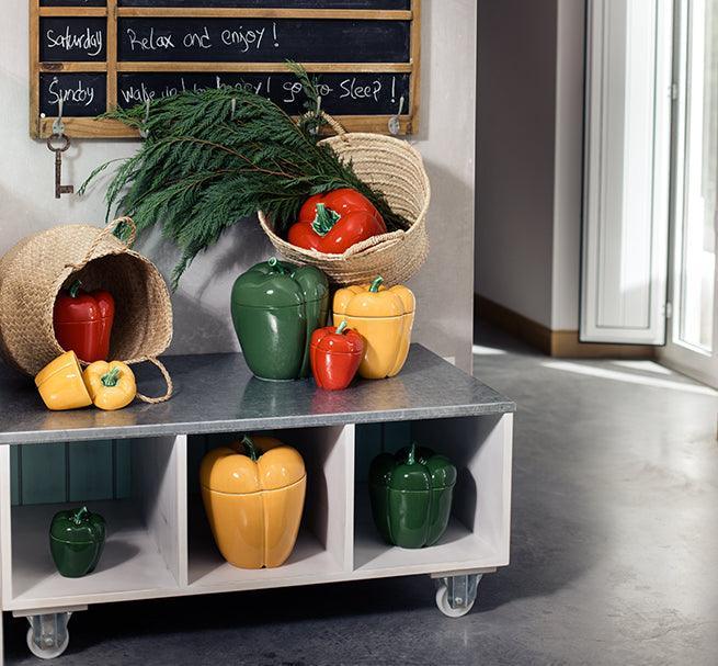 Bordallo Pinheiro Pepper (Pimento) Red Box (12.5cm)