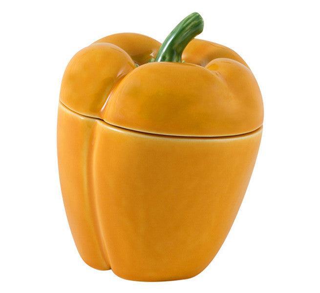 Bordallo Pinheiro Pepper (Pimento) Yellow Box (12.5cm)