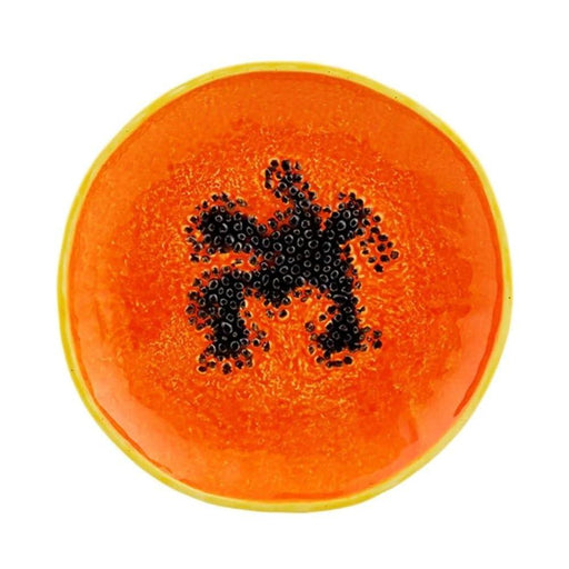 Bordallo Pinheiro Tropical Fruits Dessert Plate - Papaya (21cm) - LemonSalt