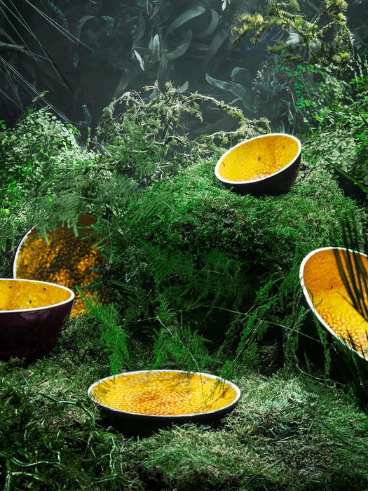 Bordallo Pinheiro Tropical Fruits Dessert Plate - Passion Fruit (21cm) - LemonSalt