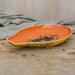 Bordallo Pinheiro Tropical Fruits Platter - Papaya (35cm) - LemonSalt