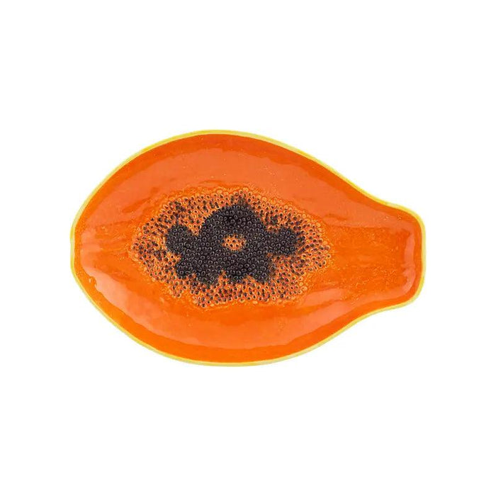 Bordallo Pinheiro Tropical Fruits Platter - Papaya (35cm) - LemonSalt