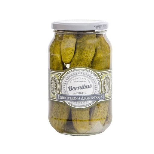 Bornibus Sweet and Sour Gherkins (900g) - LemonSalt