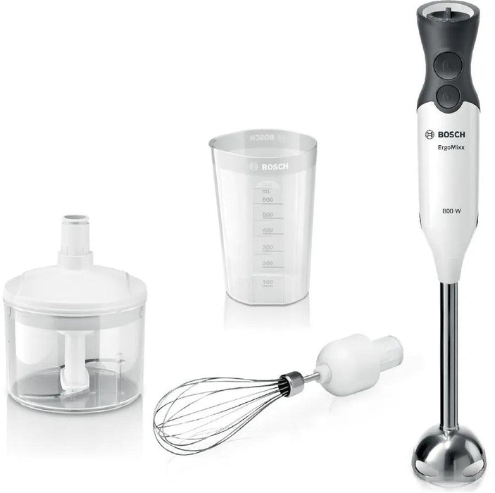 Bosch Hand Blender ErgoMixx 800 W White - Anthracite - LemonSalt