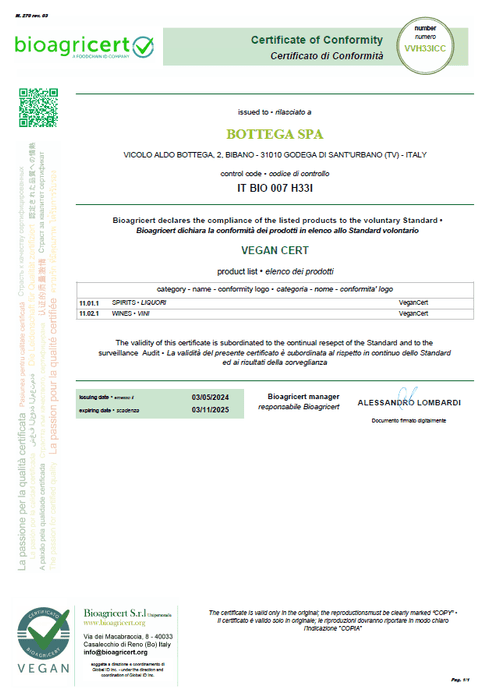 Bottega Cream Liqueur - Pistachio (500ml) - LemonSalt