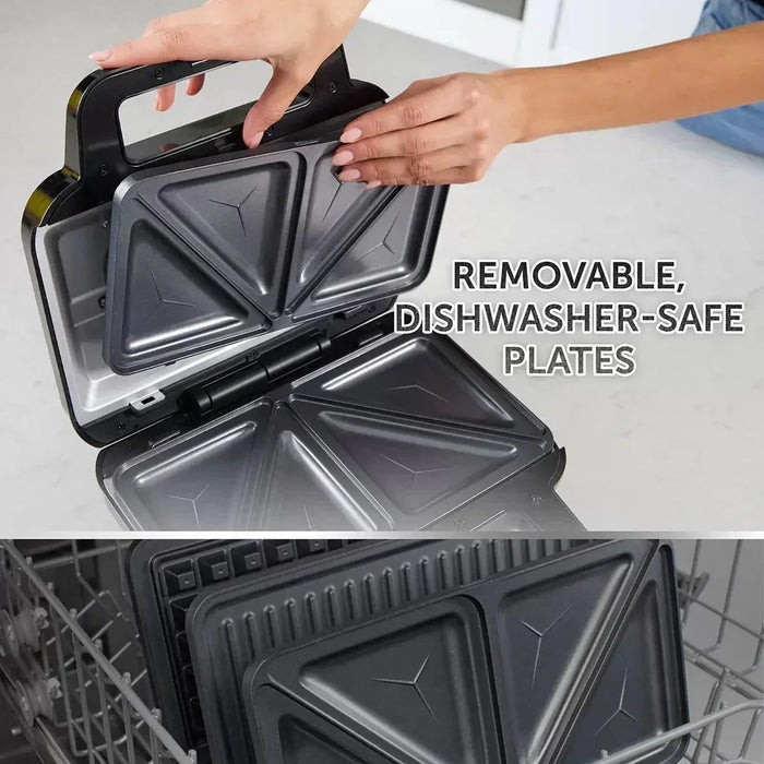 Breville 3 in 1 Sandwich, Waffle and Panini Maker VST098 - LemonSalt