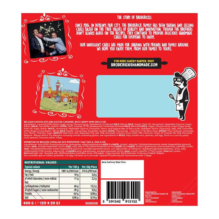 Broderick Brothers Salted Caramel Crispy Chunks (400g) - LemonSalt