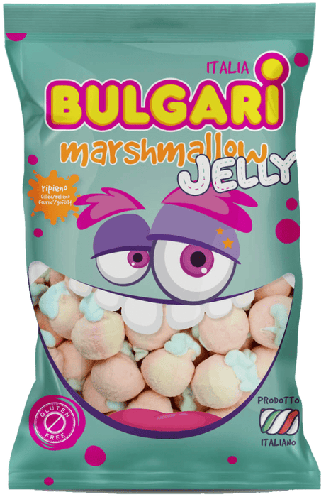 Bulgari Italia Jelly Filled Peach Marshmallows (1kg) - LemonSalt