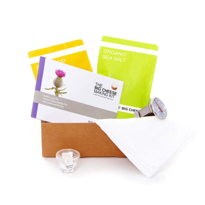 Scottish Crowdie Cheese Making Kit -  Foodie Gift Vegetarian