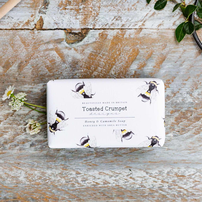 Toasted Crumpet Honey & Camomile Soap (Bee Collection)