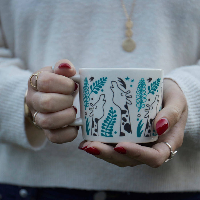Liga Stoneware Mug - Giraffes