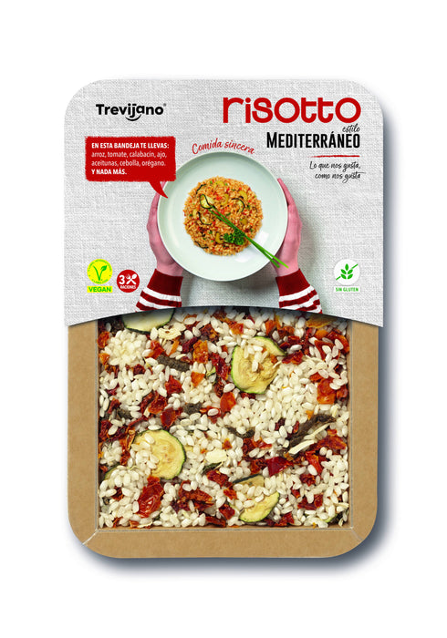 Trevijano Mediterranean Style Risotto Ready to Eat Meals (280g)
