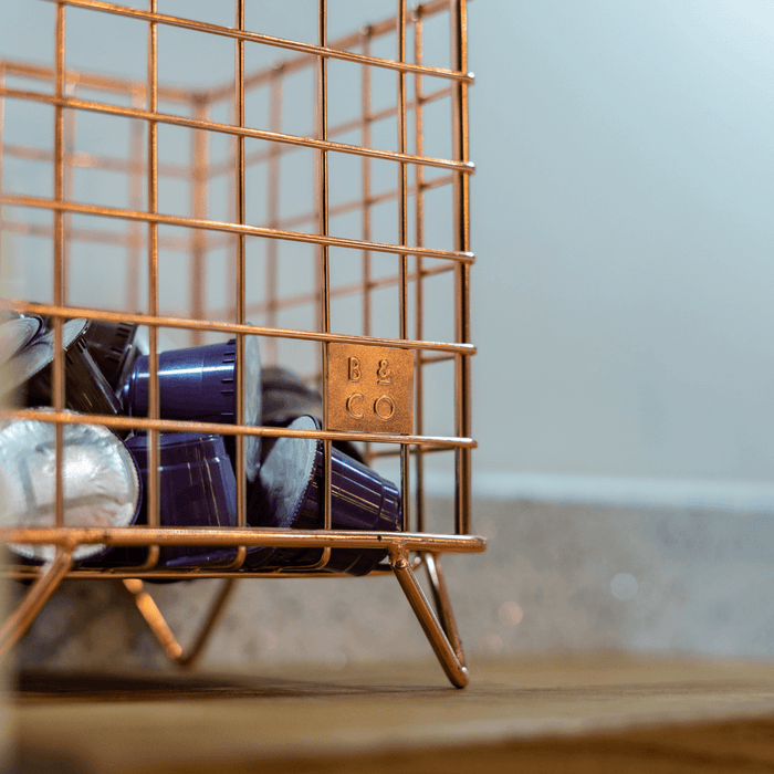 Coffee Pod Cage: Copper - 40 Capsules
