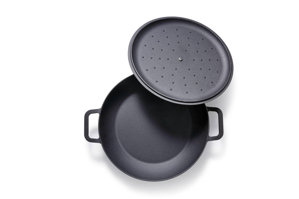 Skottsberg Braiser Cast Iron with Lid (31.5cm)