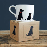 Sweet William Mischievous Mutts Dog Mug - Black Labrador
