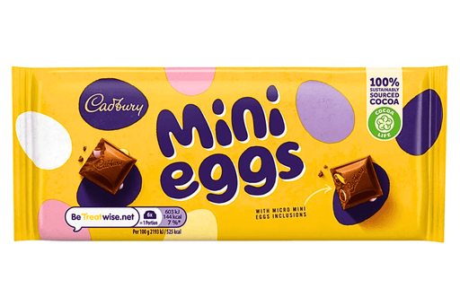 Cadbury Mini Eggs Bar (110g) - LemonSalt