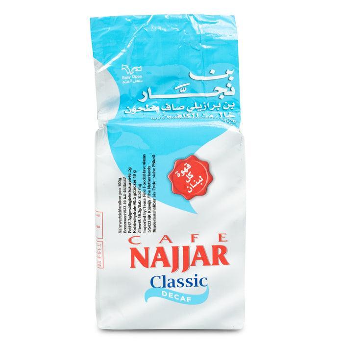 Cafe Najjar Classic Decaf Pure Brazilian Ground Coffee (200g)
