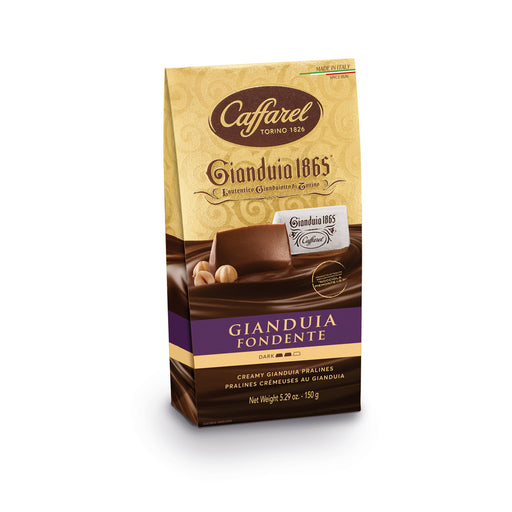 Caffarel Gianduia Dark window ballotin (150g) - LemonSalt