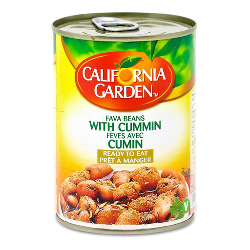 California Garden Fava Beans With Cumin (400g) - LemonSalt
