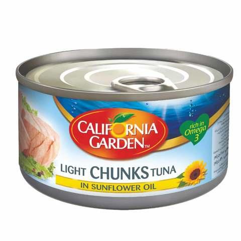 California Garden Light Meat Tuna in Sunflower Oil (185g) | {{ collection.title }}