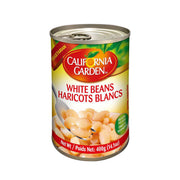 California Garden White Beans Haricots Blanc (400g)