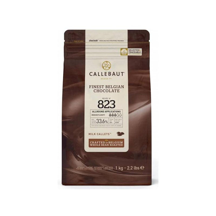 Callebaut Milk Chocolate couverture - 823 (1kg) - LemonSalt