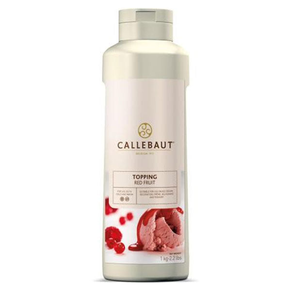 Callebaut Red Fruit Topping bottle (1kg)