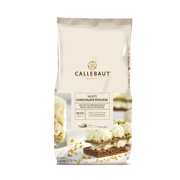 Callebaut White Chocolate Mousse Powder (800g) - LemonSalt
