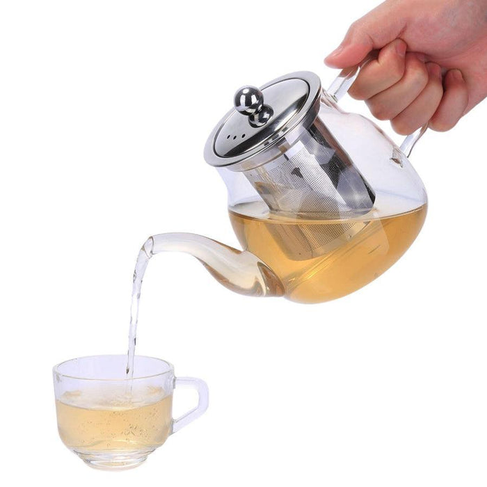 Camellios Glass Teapot With Infuser
