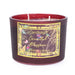Candlelight Chinoiserie Aubergine Two Wick Oriental Blossom Candle - LemonSalt