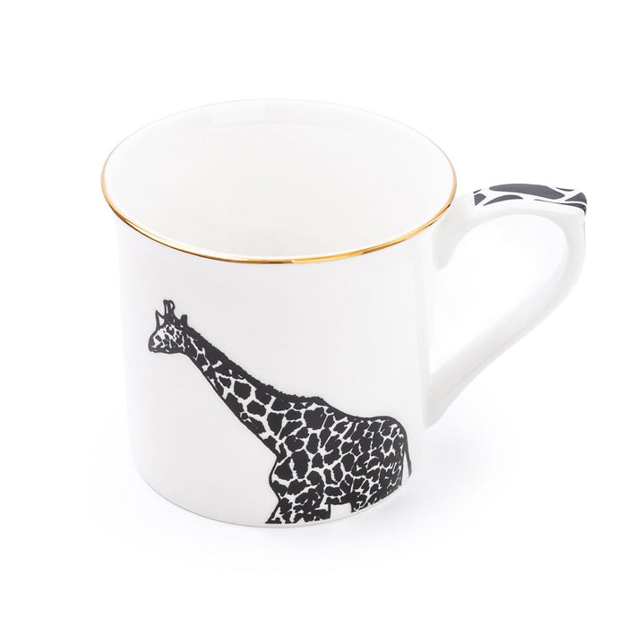 Candlelight Giraffe Mug with Gold Rim | {{ collection.title }}