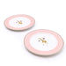Candlelight Giraffe Pink Side Plate - Set of 2 | {{ collection.title }}