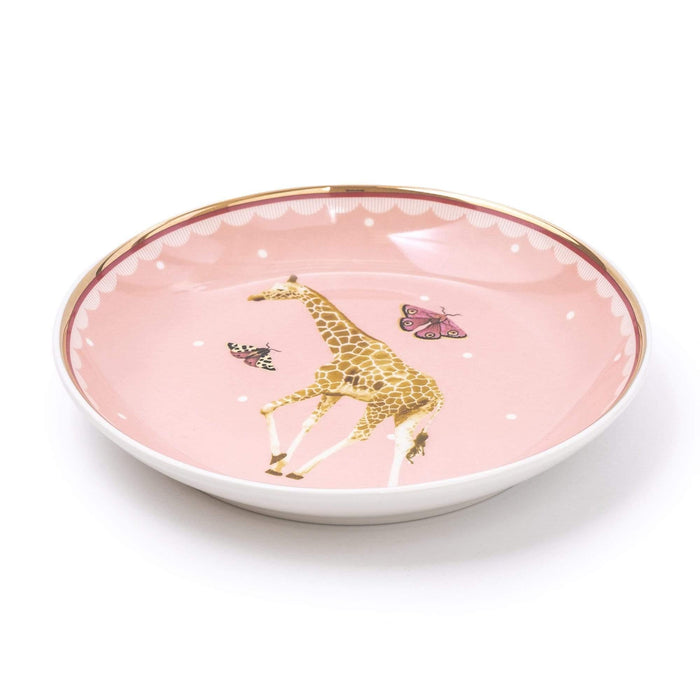 Candlelight Giraffe Pink Trinket Dish