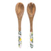 Candlelight Handcrafted Lemon Set of 2 Wooden Salad Servers - LemonSalt