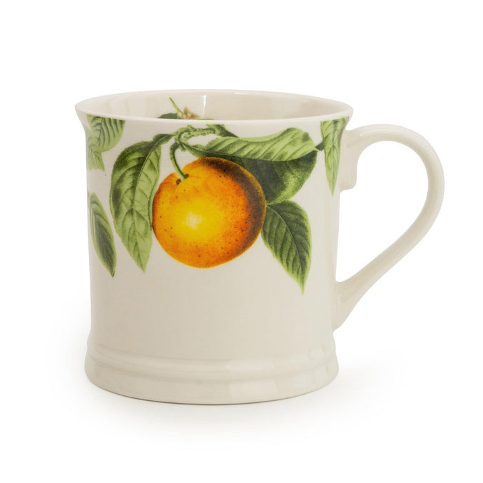 Candlelight Orange Blossom Tankard Mug White