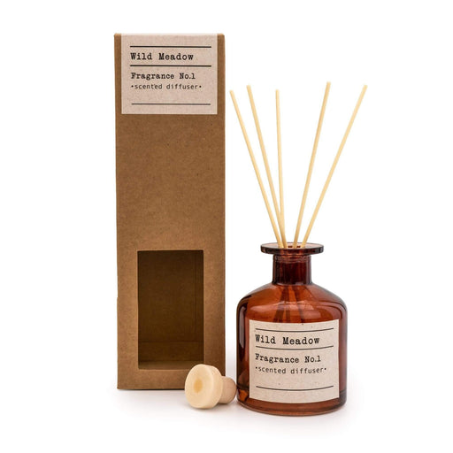 Candlelight Reed Diffuser Wild Meadow - Amber Lily (250ml) - LemonSalt